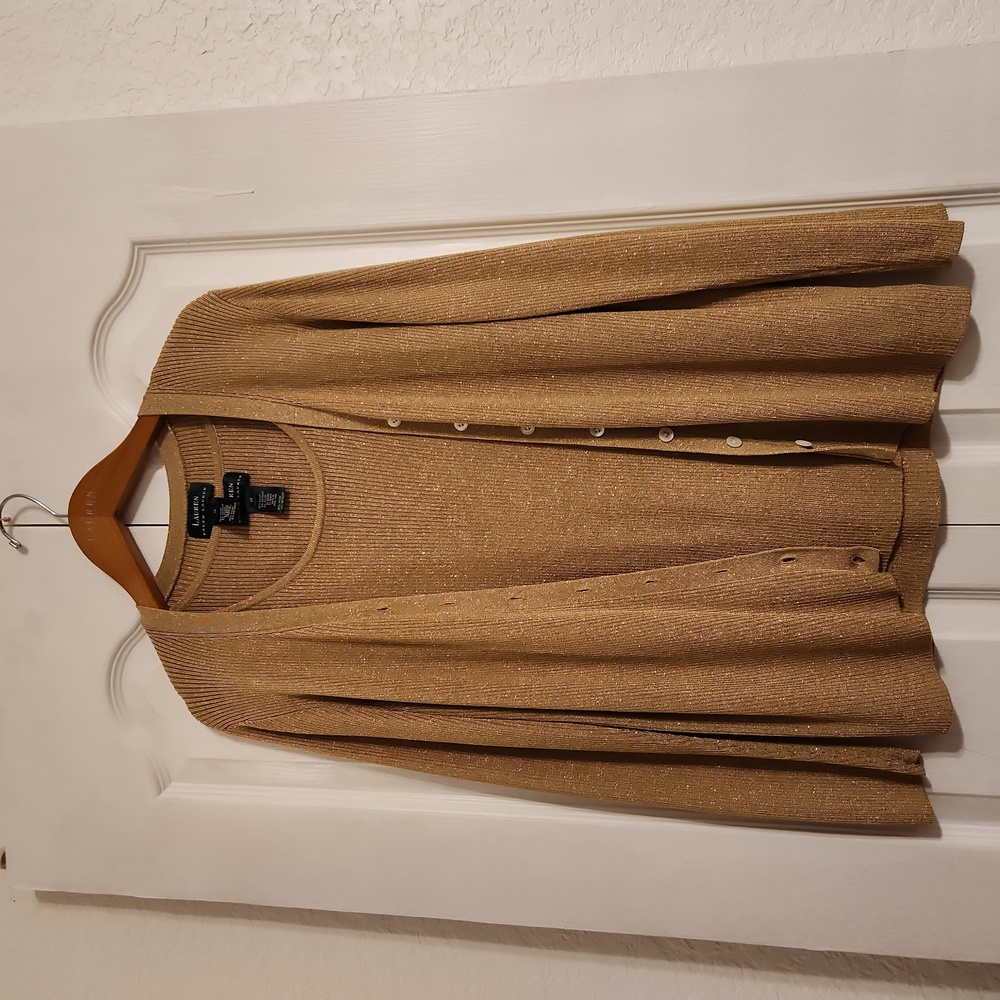 NWOT Gold Sweaters Set